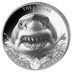 Wildlife 1 oz silver The SHARK 2026 Congo 20 Fr