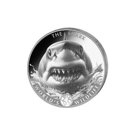 Wildlife 1 oz silver The LION 2025 Congo 20 Fr