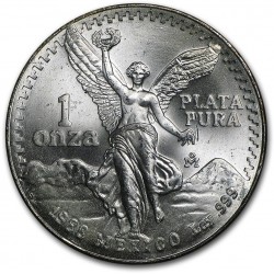 1 oz silver LIBERTAD 1987 bu