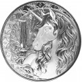 Ghana 1 oz silver UNICORN 2025 bu 5 CEDIS 