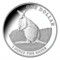  1 oz silver KANGAROO 2012 $2 bu