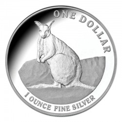  1 oz silver KANGAROO 2012 $2 bu
