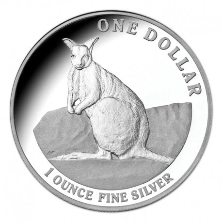  1 oz silver KANGAROO 2012 $2 bu