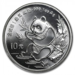 1 oz silver PANDA 1996 bu