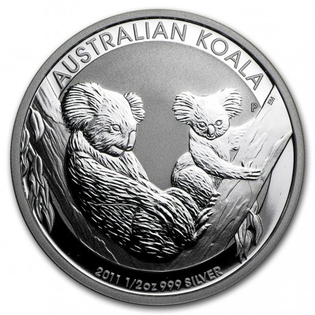 1/2 oz silver KOALA 2012 $0.50 bu