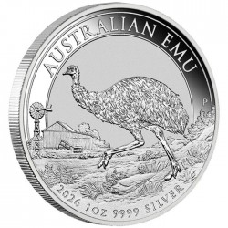 Perth Mint 1 oz silver EMU 2025 $1 bu