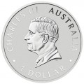 Perth Mint 1 oz silver EMU 2025 $1 bu
