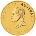1 oz gold EMU 2025 $100 bu