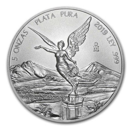 5 oz SILVER LIBERTAD 2019