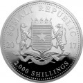 1 kilo silver ELEPHANT SOMALIA 2017