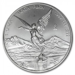 1 oz silver LIBERTAD 1996