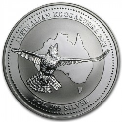 PM 2 oz silver KOOKABURRA 2005 BU $2 BU