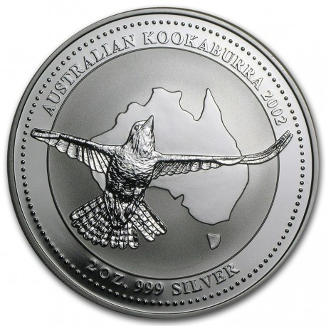 PM 2 oz silver KOOKABURRA 2005 BU $2 BU