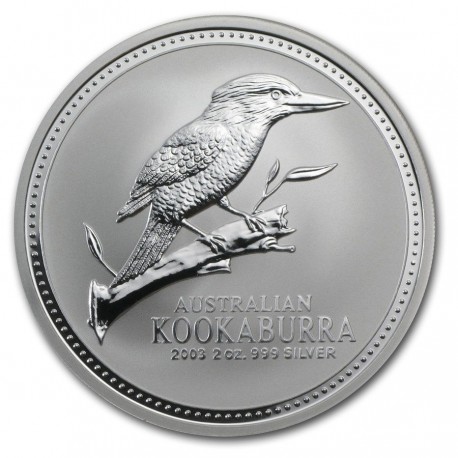 PM 2 oz silver KOOKABURRA 2005 BU $2 BU