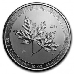 10 oz silver MAGNIFICENT MAPLE LEAF 2019