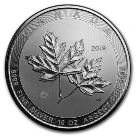 10 oz silver MAGNIFICENT MAPLE LEAF 2019
