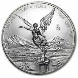 5 oz SILVER LIBERTAD 2016 bu