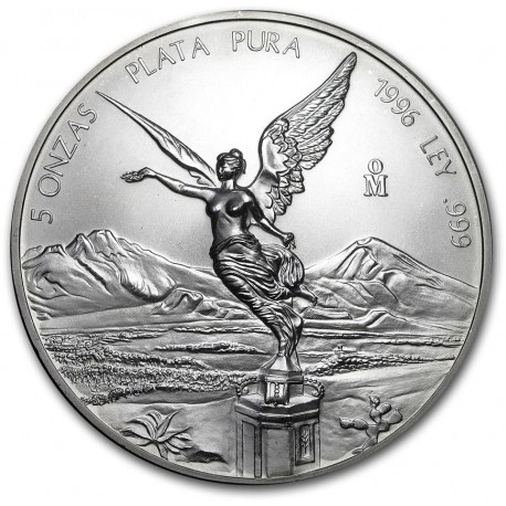 5 oz SILVER LIBERTAD 2016 bu