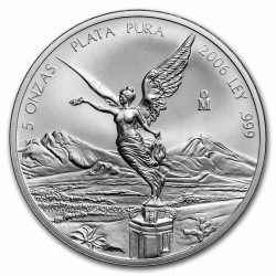 5 oz SILVER LIBERTAD 2006 bu