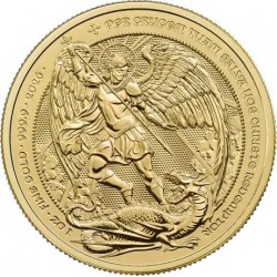 UK 1 oz GOLD ST GEORGE & The DRAGON 2025 £2 bu