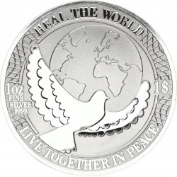 PM Always Together Otter 2020 1/2oz Silver Proof Coin