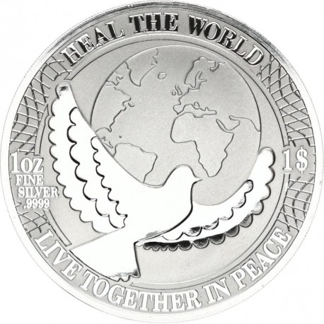 PM Always Together Otter 2020 1/2oz Silver Proof Coin