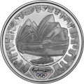 1 oz silver sydney 2000 olympic $5 Proof 16 coins in capsule + certificate