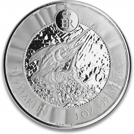 1 oz Cayman Islands Marlin 2019