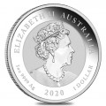 Perth Mint 1 oz silver BEAR & BULL 2020 Australia $1