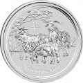 1 oz silver GOAT NEW ZEALAND 2015