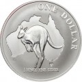 1 oz silver $1 KANGAROO 2000 $1 Proof