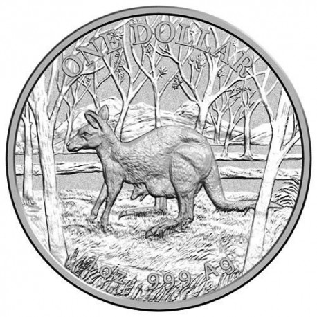 Australian Kangaroo 2016 Silver Proof Four-Coin Set