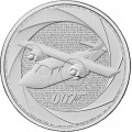 1 oz silver SIX DECADES of James BOND 2025 £2 bu HOVERCRAFT Die Another Day