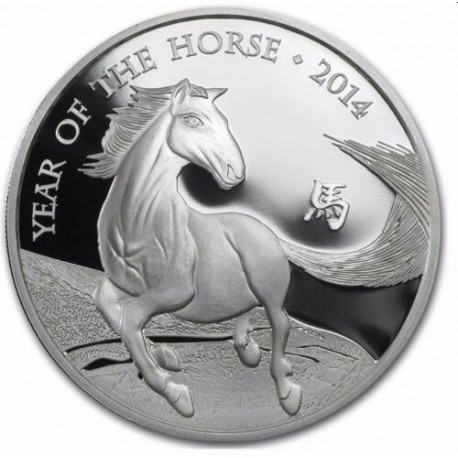 1 oz ZILVER UK HORSE 2014