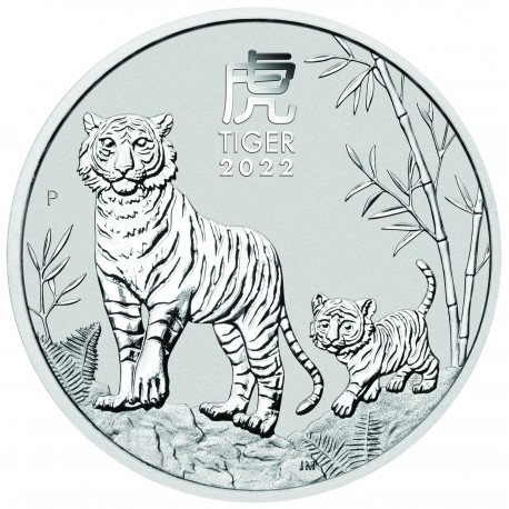 Baby Tiger 2022 1/2oz Silver Proof Coin