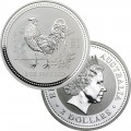 10 oz SILVER ROOSTER 2017