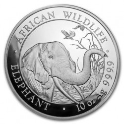 10 oz silver ELEPHANT 2018
