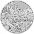PM PLATINUM 1 oz HORSE 2026 $100 COLOURED Australia bu