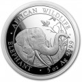 5 oz silver ELEPHANT 2018