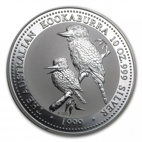 1 kilo silver KOOKABURRA 1999 $30 bu