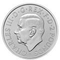 UK 1 oz silver BRITANNIA - LIBERTY 2024 £2 BU