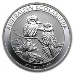 1 oz silver KOOKABURRA 2013 $1 bu second choice