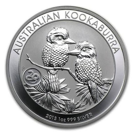 1 oz silver KOOKABURRA 2013 $1 bu second choice