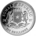 1 oz silver ELEPHANT 2007