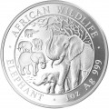 1 oz silver ELEPHANT 2008