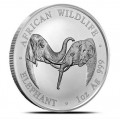 1 oz silver ZAMBIA KWACHA ELEPHANT 2002