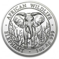 1 oz silver ELEPHANT 2005