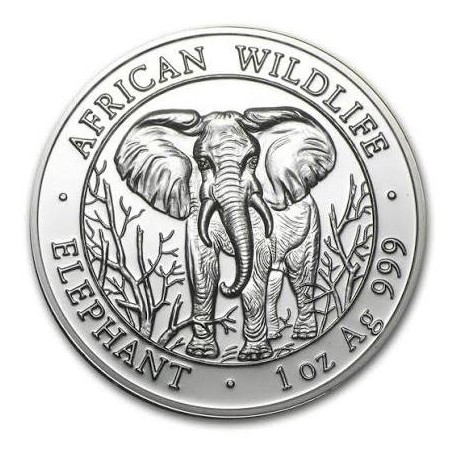 1 oz silver ELEPHANT 2005