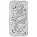 Perth Mint 1 oz silver RECTANGLE DRAGON $1 BAR 2026 bu