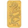 Perth Mint 1 oz RECTANGLE DRAGON $100 BAR 2026 GOLD bu